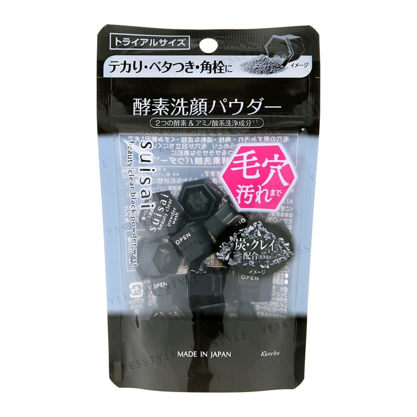 Suisai Beauty Clear Black Powder Wash
