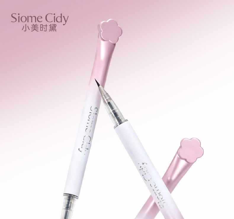 Feather Soft Smooth Glide Liquid Eyeliner - 2 Colors 5pcs Bundle Set