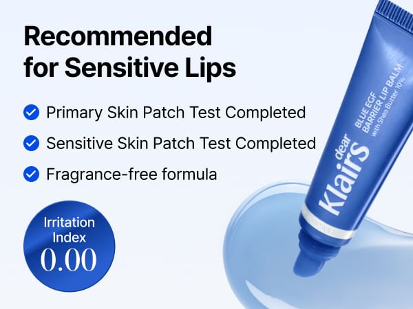 Blue EGF Barrier Lip Balm