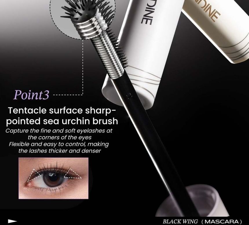 Black-Wing Collection Long-wear Lengthen Mascara - 2 Colors 2pcs Bundle Set