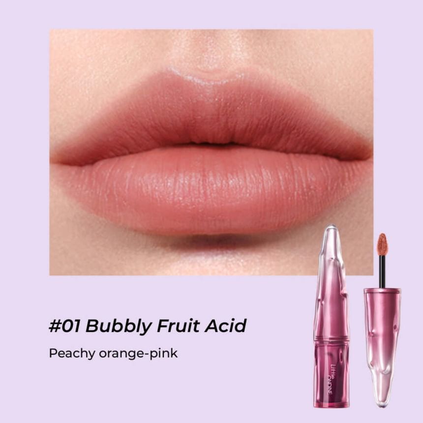 Red Fruit Collection Water Lip Mud - 6 Colors 2pcs Bundle Set