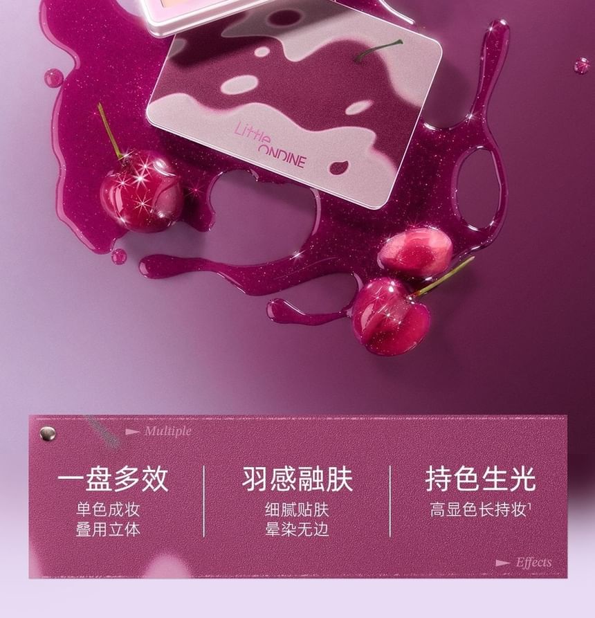 Red Fruit Collection Berry Mist Blush - 2 Types 2pcs Bundle Set
