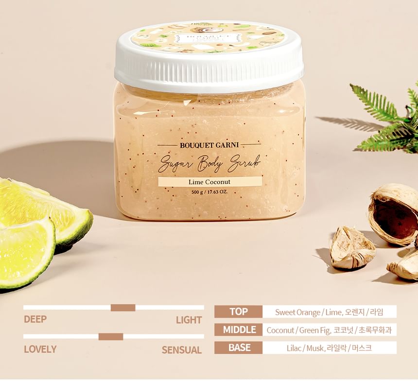 Body Scrub Lime Coconut