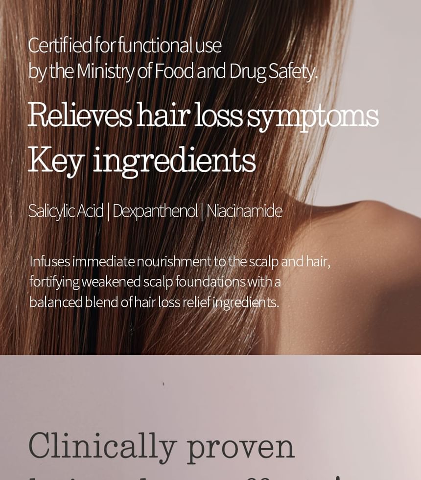 Volume & Perfume Hair Loss Shampoo White Musk
