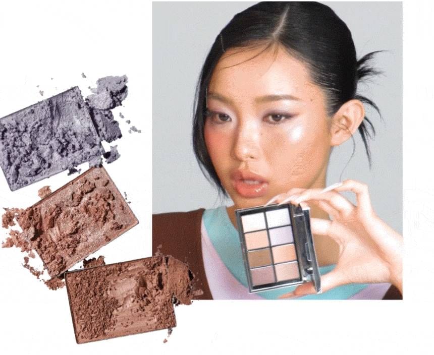 Pigment Eyeshadow Palette - 8 Types
