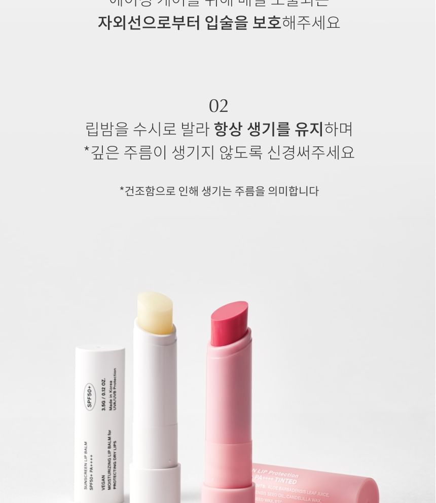 Vegan Lip Protection Tinted