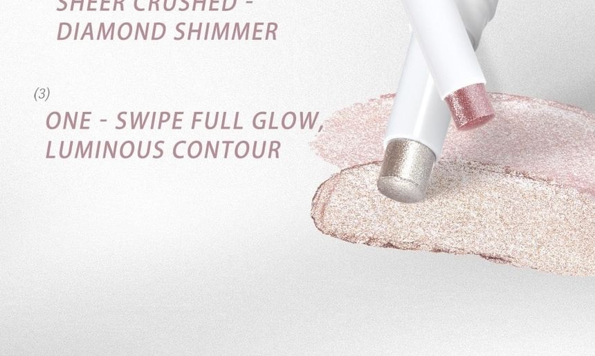 Crystal Sparkle Eyeshadow Stick - 6 Colors