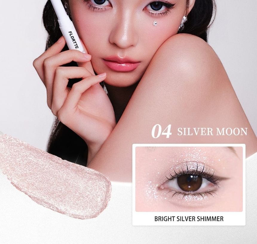 Crystal Sparkle Eyeshadow Stick - 6 Colors