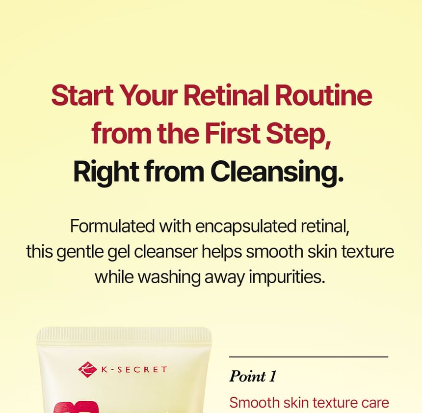 SEOUL 1988 Daily Gel Cleanser : Retinal Liposome + Pear 2pcs Bundle Set