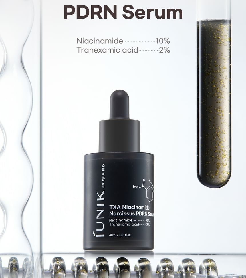 TXA Niacinamide Narcissus PDRN Serum 2pcs Bundle Set