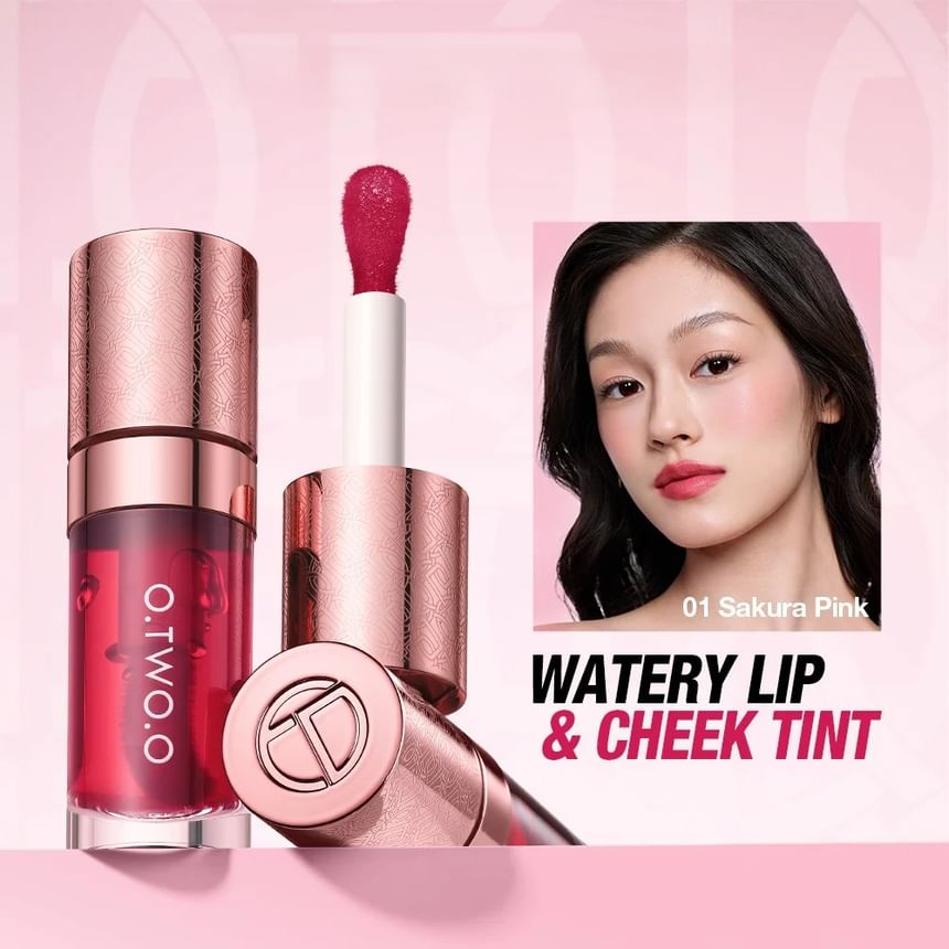 Haute Watery liquid lip & cheek Tint - 4 Colors 5pcs Bundle Set