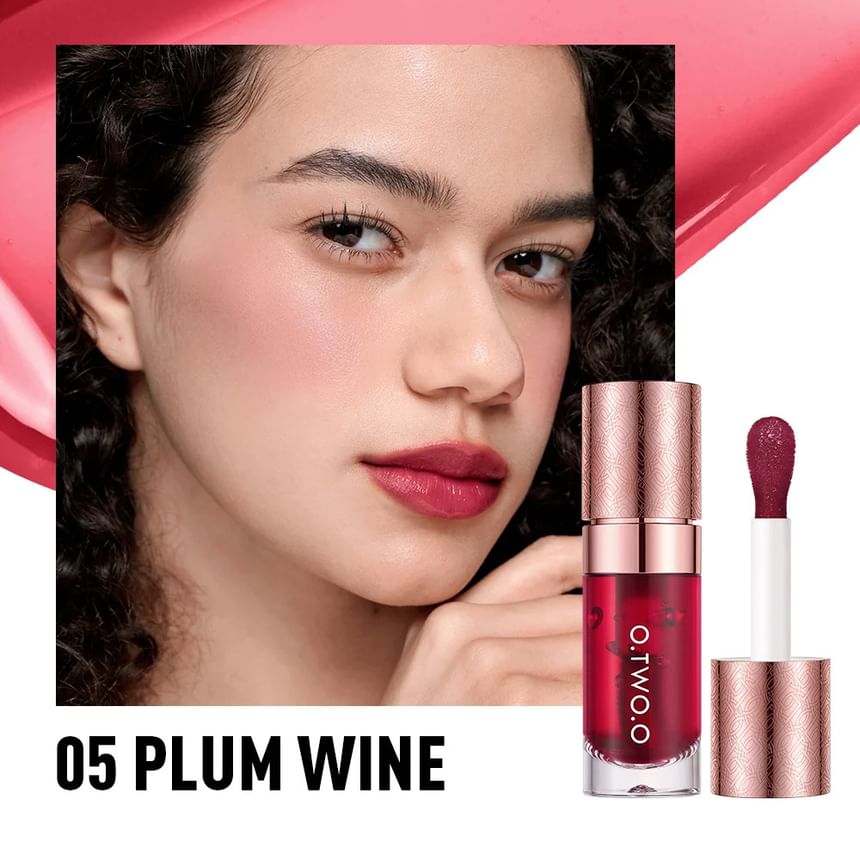 Haute Watery liquid lip & cheek Tint - 4 Colors 5pcs Bundle Set