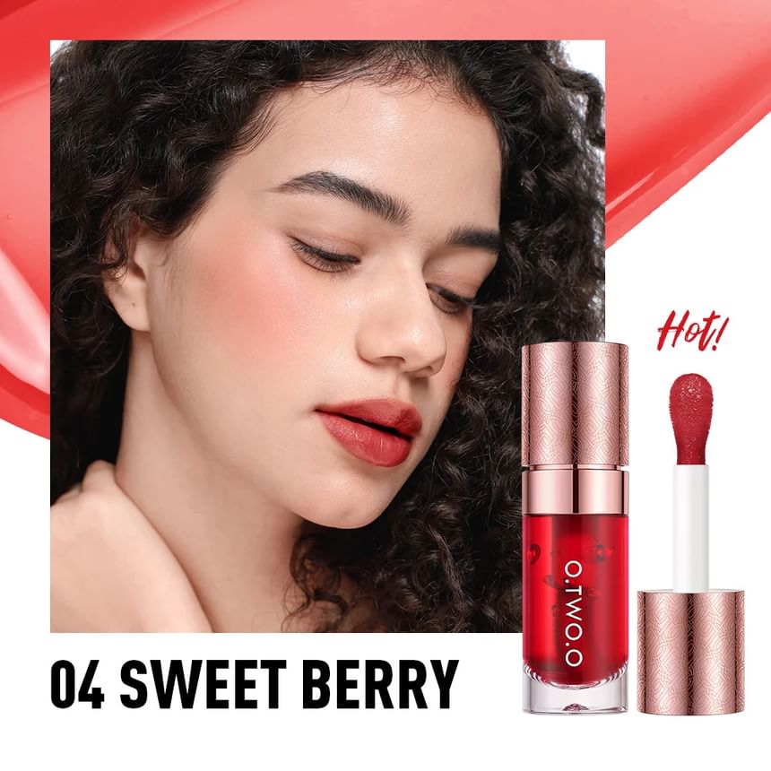 Haute Watery liquid lip & cheek Tint - 4 Colors 5pcs Bundle Set
