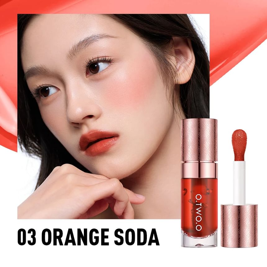 Haute Watery liquid lip & cheek Tint - 4 Colors 5pcs Bundle Set