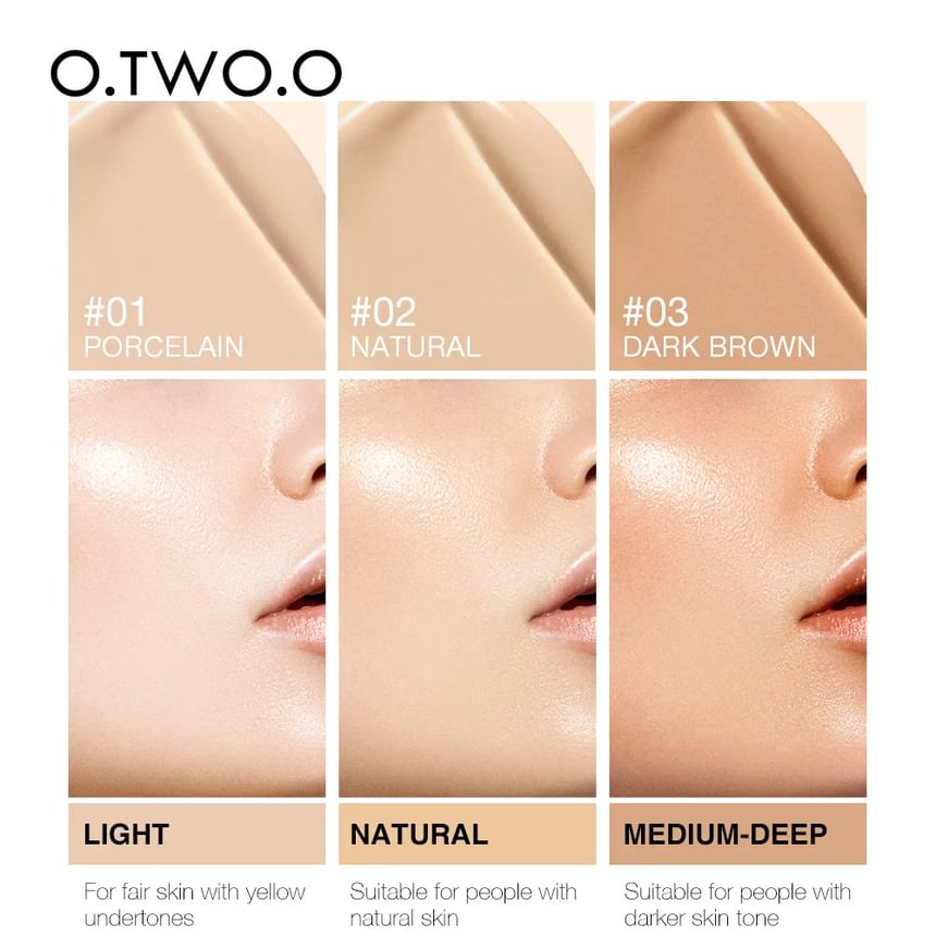 Drop Foundation - 3 Shades 10pcs Bundle Set