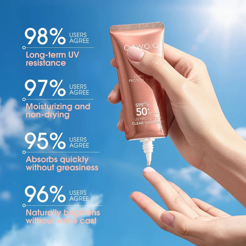 UV Protection Clear Sunscreen SPF50+ PA++++