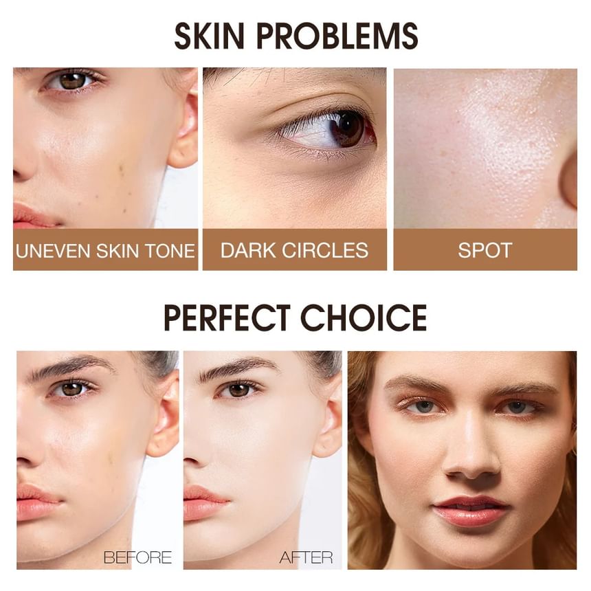 Instant Oil-Absorbing Coverage BB Cream - 4 Shades