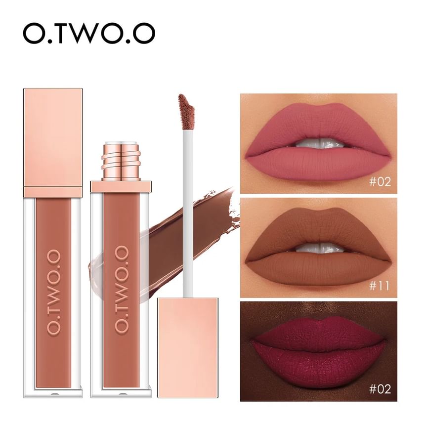 High-energy Heavy Mist Matte Lip Glaze - 12 Colors 10pcs Bundle Set