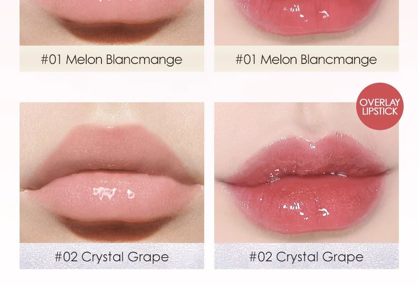 Clear Crystal Berry Lip Gloss - 2 Colors