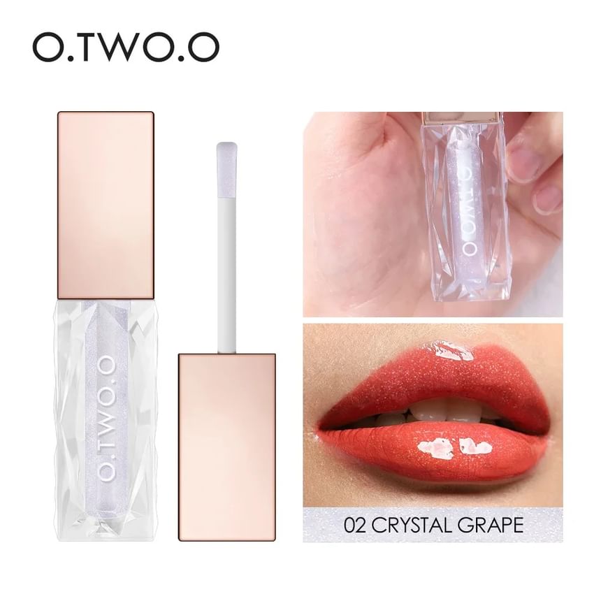 Clear Crystal Berry Lip Gloss - 2 Colors