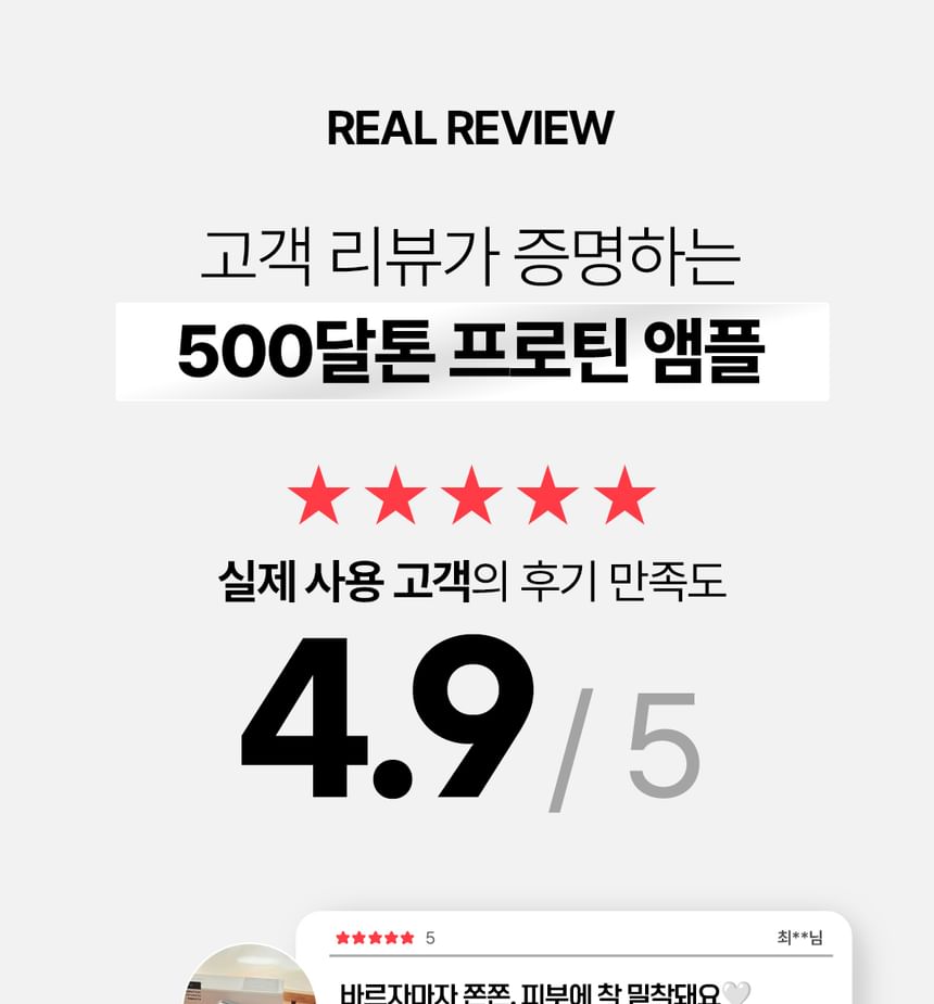 500Dalton Protein Ampoule