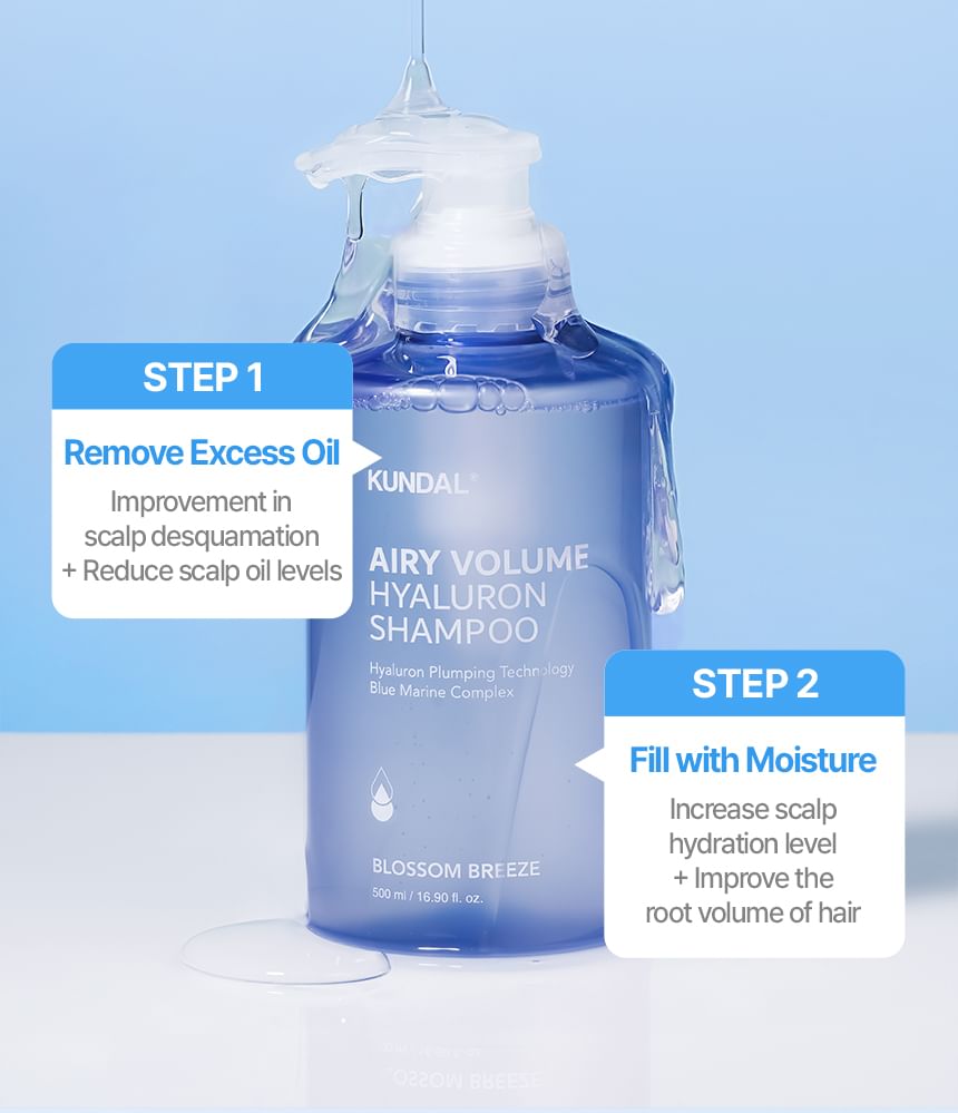 Airy Volume Hyaluron Shampoo Mini 5pcs Bundle Set