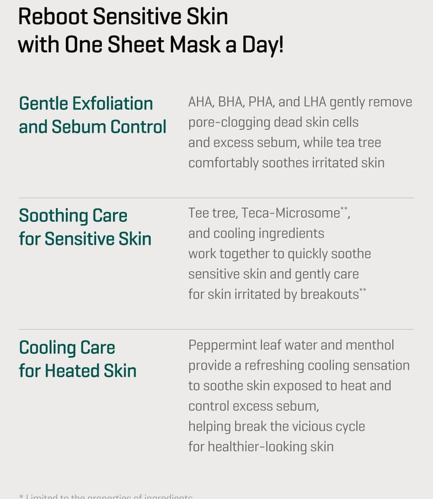 AHA·BHA·PHA Miracle Daily Mask