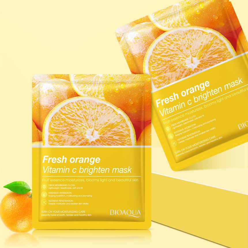 Brightening / Moisturizing / Soothing Plant-based Facial Sheet Mask - 8 Types