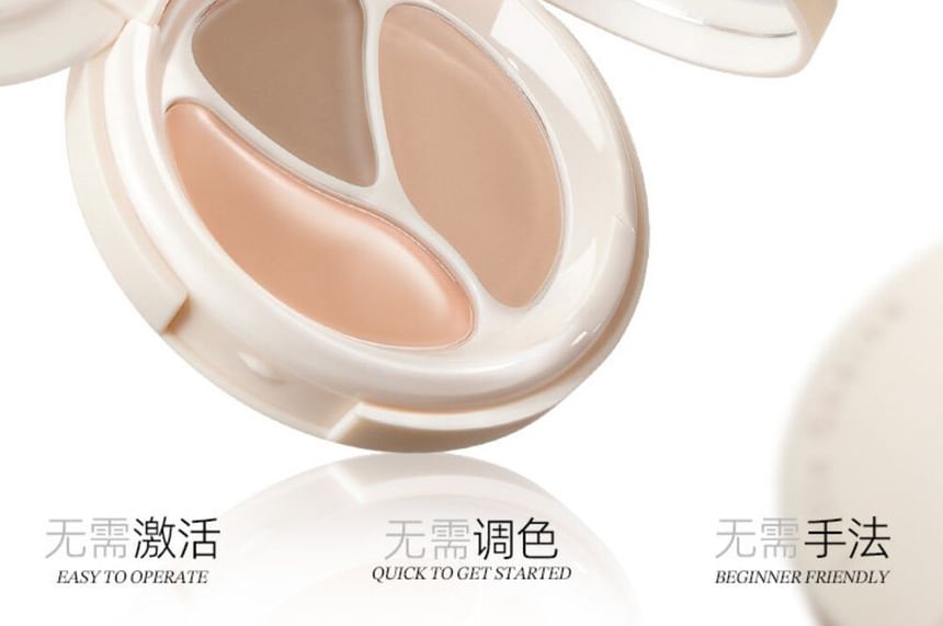 Triple-Color Concealer - 2 Colors 2pcs Bundle Set