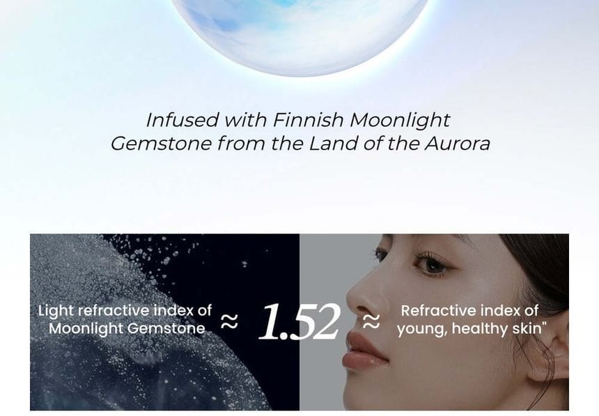 Mini Moonlight Stone Flawless Oil-control Pressed Powder - 2 Colors 2pcs Bundle Set