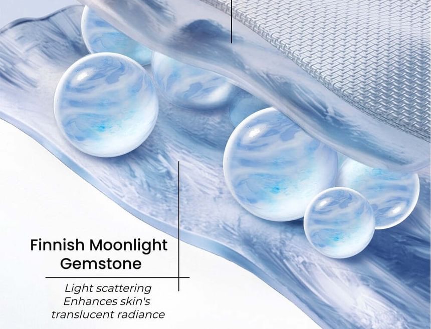 Mini Moonlight Stone Flawless Oil-control Pressed Powder - 2 Colors
