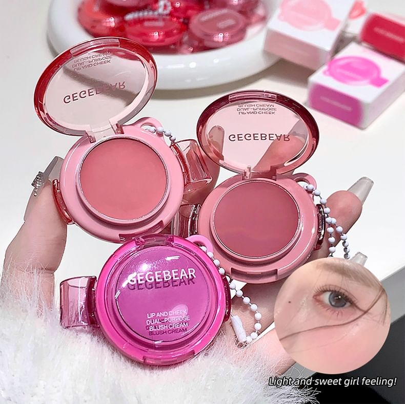 BUY 3 GET 40% OFF - Lip & Cheek Dual-Purpose Blush Cream - 6 Colors