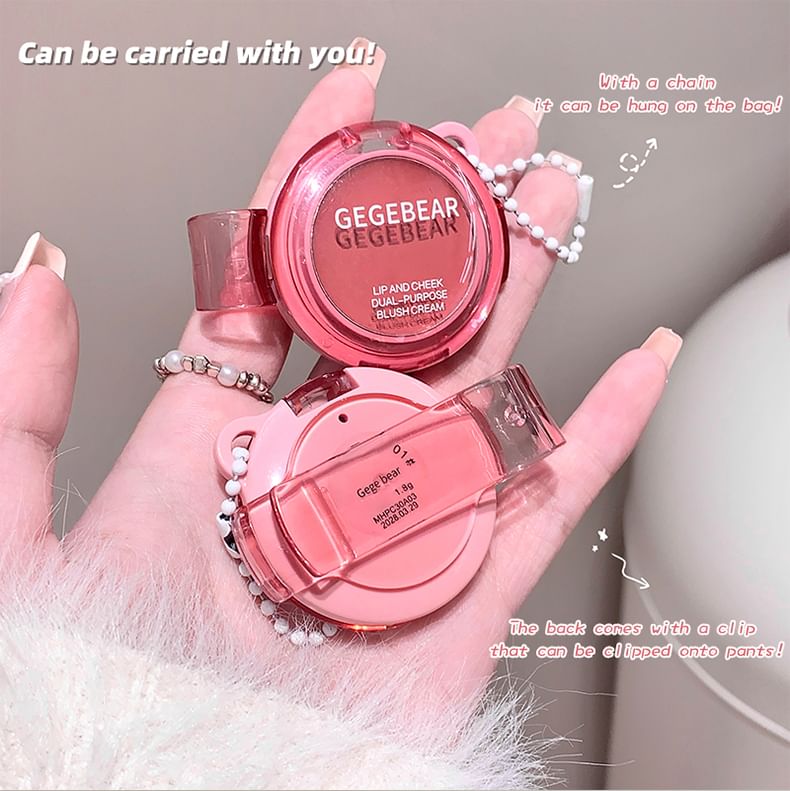 BUY 3 GET 40% OFF - Lip & Cheek Dual-Purpose Blush Cream - 6 Colors
