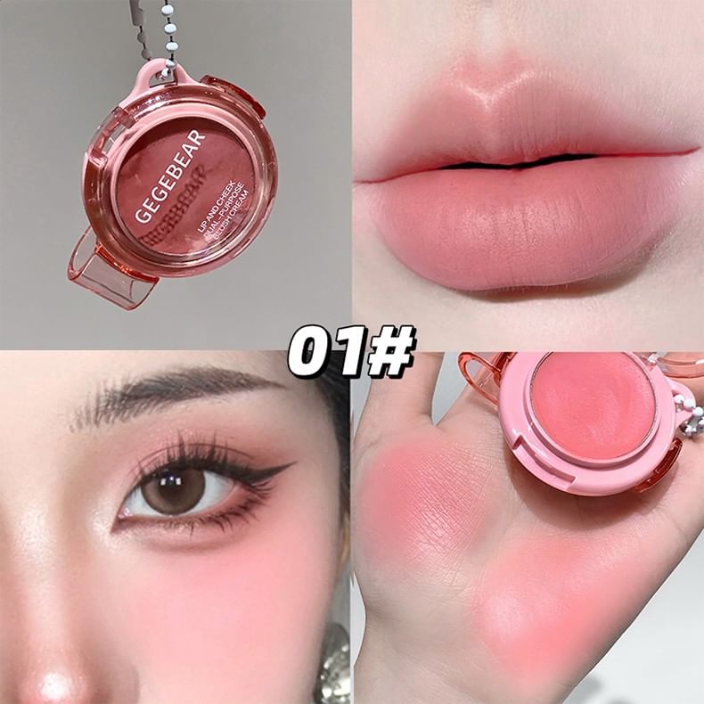 BUY 3 GET 40% OFF - Lip & Cheek Dual-Purpose Blush Cream - 6 Colors