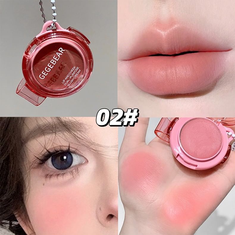 BUY 3 GET 40% OFF - Lip & Cheek Dual-Purpose Blush Cream - 6 Colors