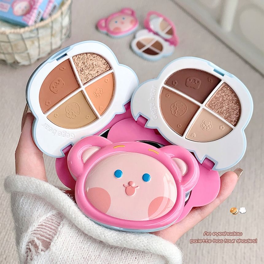 BUY 3 GET 40% OFF - Cute & Fun Fantasy 4-Color Eyeshadow Palette - 5 Types