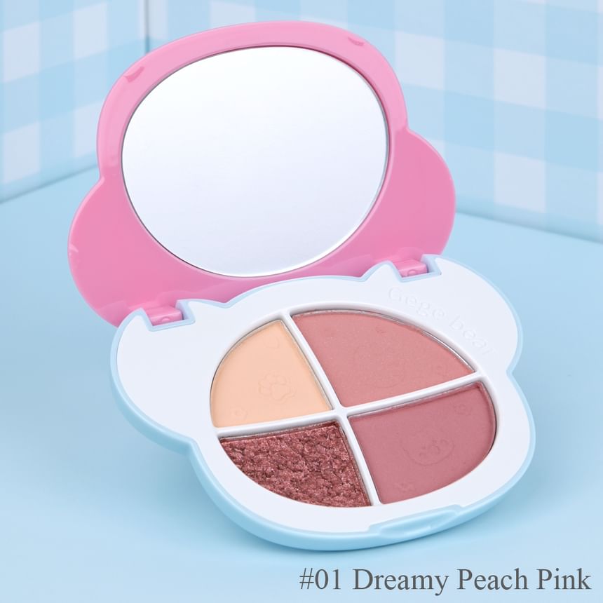 BUY 3 GET 40% OFF - Cute & Fun Fantasy 4-Color Eyeshadow Palette - 5 Types