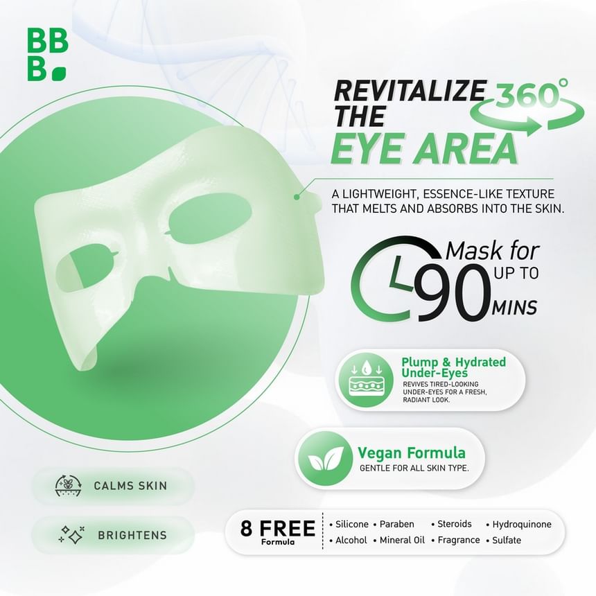 Calming Bright Melting Hydrogel Eye Mask