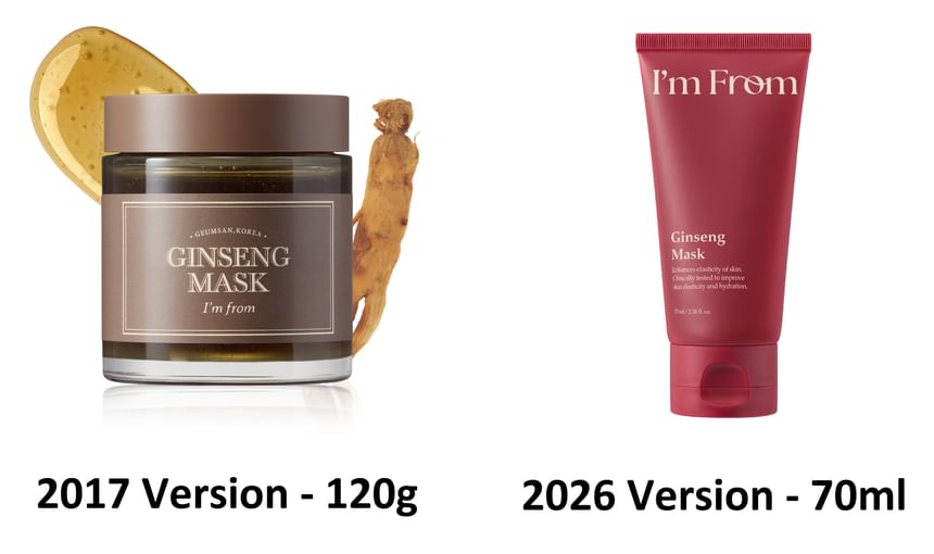Ginseng Mask 2pcs Bundle Set