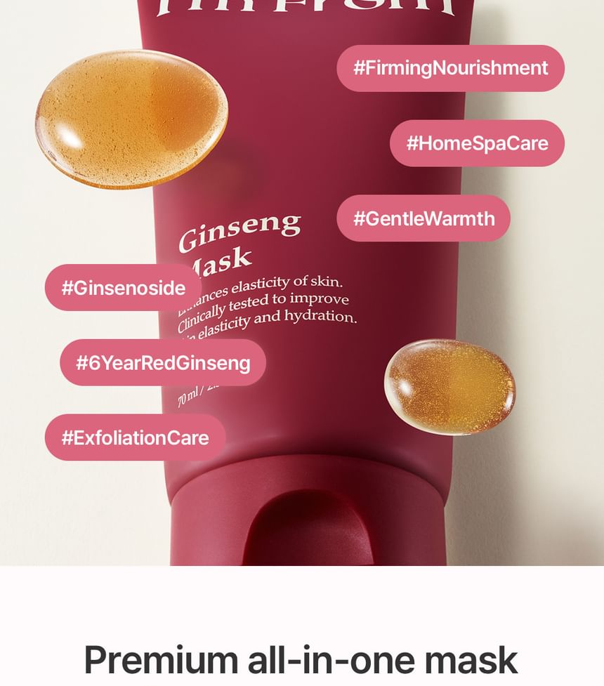 Ginseng Mask 2pcs Bundle Set