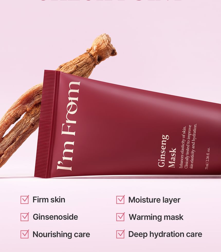 Ginseng Mask 2pcs Bundle Set