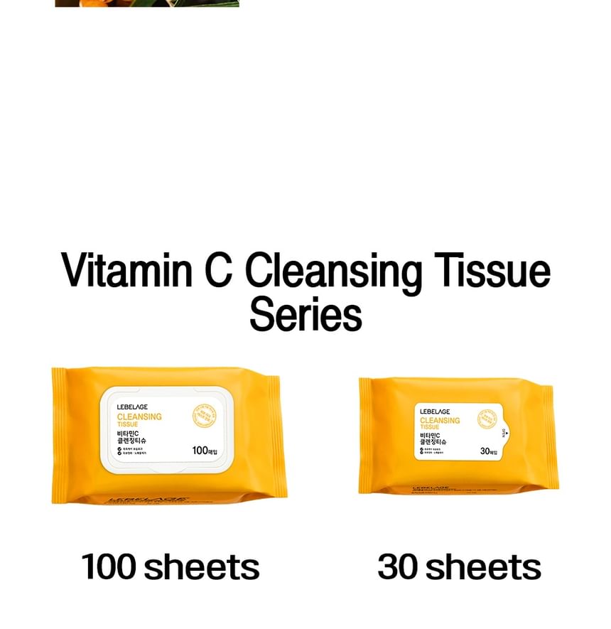 Vitamin C Cleansing Tissue