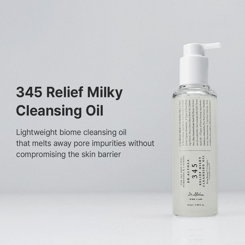 345 Relief Milky Cleansing Oil