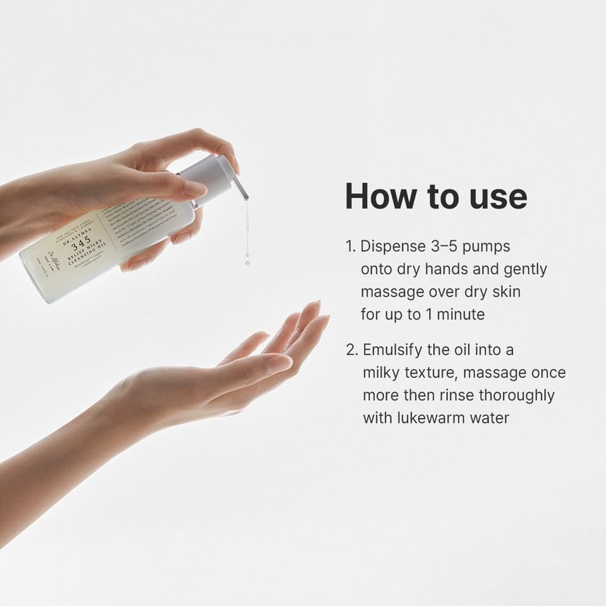 345 Relief Milky Cleansing Oil